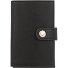  Estuche para tarjetas de crédito Alu Fit de cuero RFID 6,5 cm Modelo black