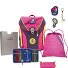  ErgoFlex Max Superflash Juego de mochilas escolares Modelo pink mermaid