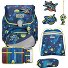  Juego de mochilas escolares Alpha 4pcs. Modelo Planets