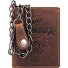  Racing Collection Memphis Cartera de cuero RFID 10 cm Modelo braun