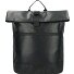  Upcycled Tarpaulin Mochila de día 42.5 cm Compartimento para el portátil Modelo black