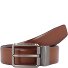  Cinturón reversible de cuero Modelo cognac | 105 cm