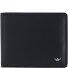  Polo Cartera Bloqueo RFID Piel natural 12 cm Modelo schwarz