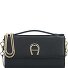  Fashion Bolso de mano Piel natural 19 cm Modelo black