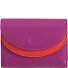  Billetera de cuero RFID 13 cm Modelo fuchsia