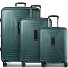  Essentials 14 4 ruedas Set de maletas 3 piezas Con fuelle expandible Modelo pearl-green metallic