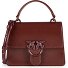  Love One Top Mini Bolso Piel 20 cm Modelo burgundy wine