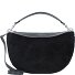  Shearling Bolso Piel 28 cm Modelo black