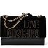  Enameled Logo Bolsa de hombro 25 cm Modelo black