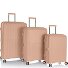 AirLite 4 ruedas Juego de maletas 3 piezas con pliegue de expansión Modelo nude