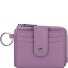  Joy Estuche para tarjetas de crédito Bloqueo RFID Piel natural 11 cm Modelo amethyst