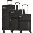  Travel Line 6704 Juego de maletas de 4 ruedas 3pcs. Modelo schwarz