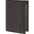  Leather Cartera Bloqueo RFID Piel natural 10 cm Modelo braun-freedom cross
