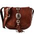  Linda Bolsa de hombro Piel natural 21 cm Modelo cognac