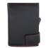  SecWal 1 Funda para tarjetas de crédito Cartera de piel RFID 9 cm Modelo schwarz-rot