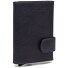  Portland Estuche para tarjetas de crédito Protección RFID Piel 7 cm Modelo navy