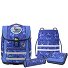  Juego de mochilas escolares Biggy 5pcs. Modelo puzzle