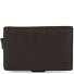  Funda cuadrada azul para tarjetas de crédito RFID Piel 7 cm Modelo dark brown