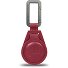  Keyring Llavero Piel 10 cm Modelo carmine red