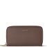  Billetero Bologna Piel XL Doble Cremallera RFID 20 cm Modelo taupe