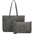  Bolsa de compras 35 cm Modelo washed black-black