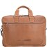  Wax Pull Up Maletín Piel 40 cm Compartimento para el portátil Modelo cognac