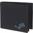  New Cryptan Cartera Bloqueo RFID 12 cm Modelo schwarz-lizard 2.0 cyan