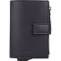  Pero C-Four Estuche para tarjetas de crédito Protección RFID Piel 7 cm Modelo black