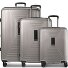  Essentials 14 4 ruedas Set de maletas 3 piezas Con fuelle expandible Modelo coffee grey metallic