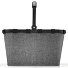  Bolsa de compras Carrybag 48 cm Modelo frame twist silver