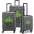  Interface 4 ruedas Juego de maletas 3 piezas Modelo green