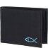  New Cryptan Cartera Bloqueo RFID 8.5 cm Modelo schwarz-freedom fish cyan
