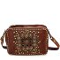  Ribes Bolsa de hombro Piel 20 cm Modelo cognac