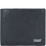  Billetera de napa negra de cuero RFID 11 cm Modelo black