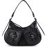  Mavery Bolsa de hombro Piel natural 35 cm Modelo noir