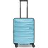  Trolley de cabina de viaje de 4 ruedas S 55 cm con pliegue de expansión Modelo glacier blue metallic