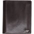  Billetera Colorado de cuero RFID 11 cm Modelo schwarz