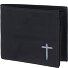  New Cryptan Cartera Bloqueo RFID 12 cm Modelo schwarz-freedom cross grey