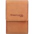  GreenLand NATURE Estuche para tarjetas de crédito Protección RFID Piel 7 cm Modelo cognac2