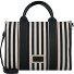  Malie Bolsa de compras 38 cm Modelo stripes black