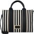  Malie Bolsa de compras 38 cm Modelo stripes black