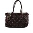  Ricciarda Bolsa de hombro L Piel natural 35 cm Modelo moro