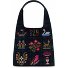  Marken Cross Stitch Hendrikje Bolsa de hombro 30 cm Modelo night sky