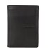  Neck Label Billetera Piel 9,5 cm Modelo black