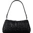  Ruched Bolsa de hombro 28 cm Modelo black