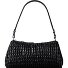  Ruched Bolsa de hombro 28 cm Modelo black