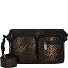  Glam Monticello Bolsa de hombro Piel 22 cm Modelo croco bronze