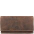  Cartera vintage de cuero 18,5 cm Modelo antikbraun