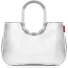  Bolsa Loopshopper L 46 cm Modelo silver crackle