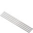  Pajita de acero inoxidable 4pcs. Modelo steel